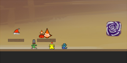 Image of Aliens Wearing Hats.